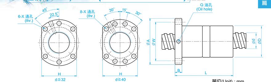 TBI DFU01605-4 tbi滚珠丝杆组装方式